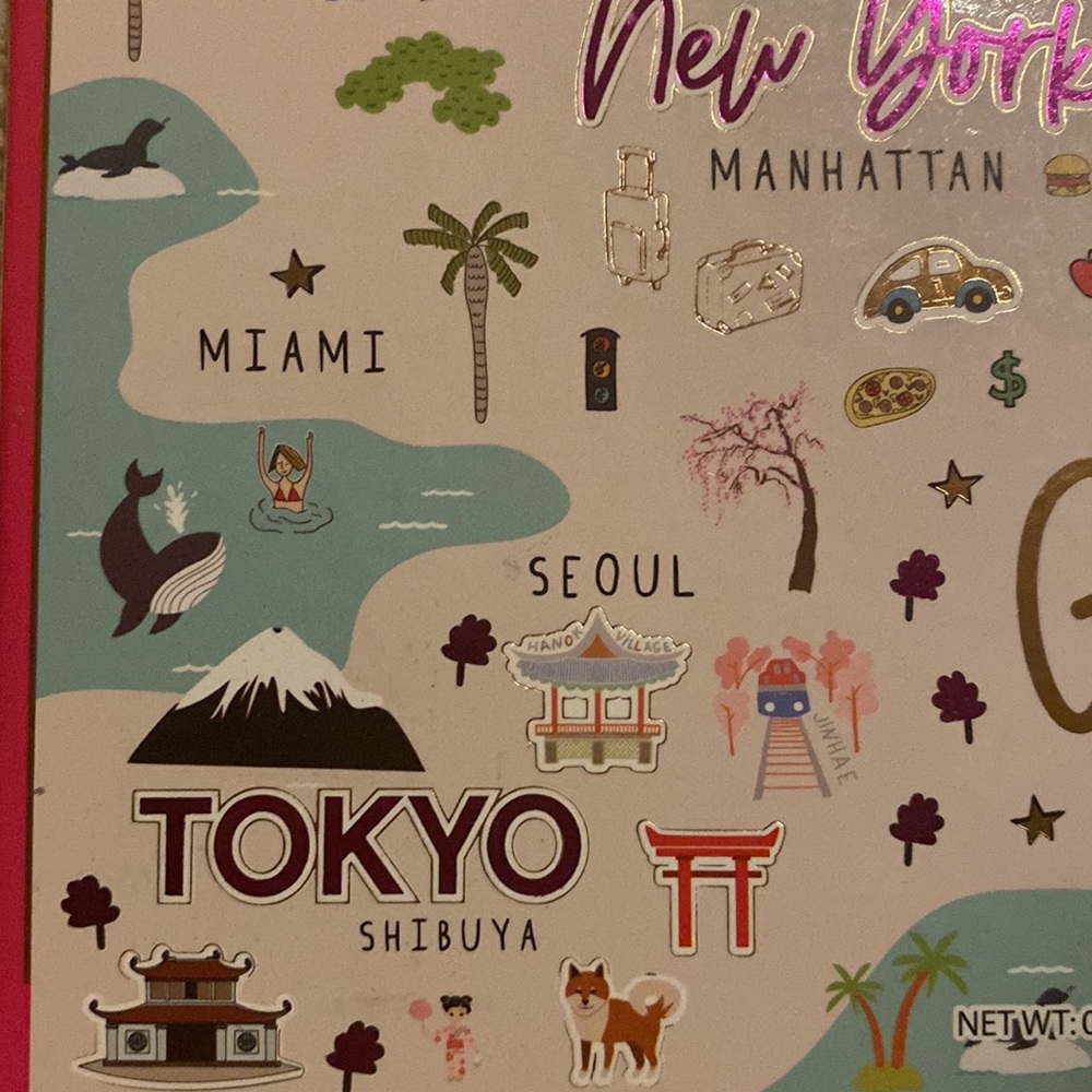 Glam around, the world EYESHADOW PALETTE - Picture 5 of 10